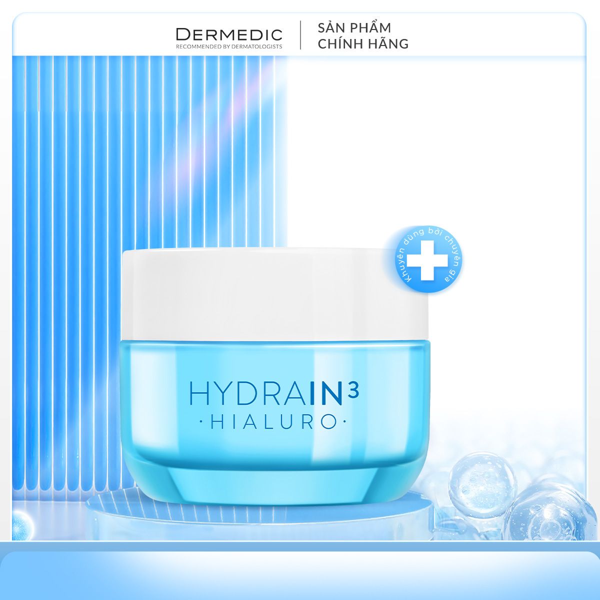 Kem dưỡng ẩm dạng gel dành cho da khô,mất nước HyDrain3 -Dermedic