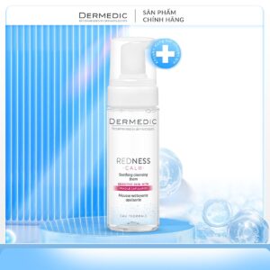 Sữa Rửa Mặt Dạng Bọt Cho Da Nhạy Cảm Dermedic Redness Calm Soothing Cleansing Foam